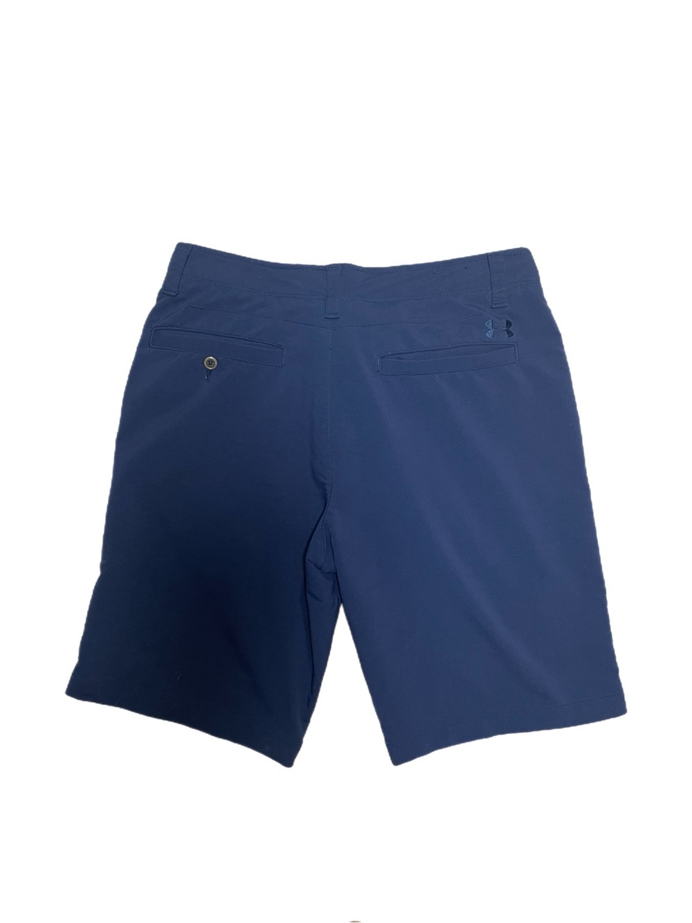 Like New! Under Armour HeatGear Navy Mens Shorts - Picture 2 of 6